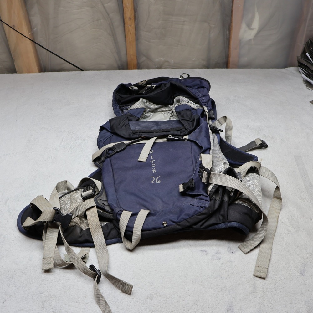 Osprey Backpack Mens OS Blue Switch 26 Technical Hiking Multi Pocket Outdoor